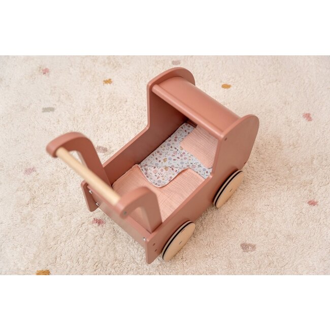 Little Dutch Poppenwagen - Klassiek - Roze