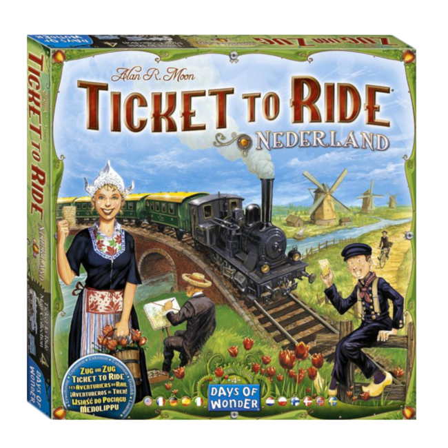 Asmodee Spel - Ticket to Ride - Nederland - NL/EN