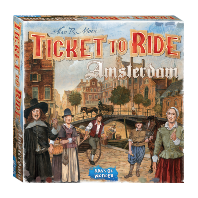 Asmodee Spel - Ticket to Ride - Amsterdam - NL