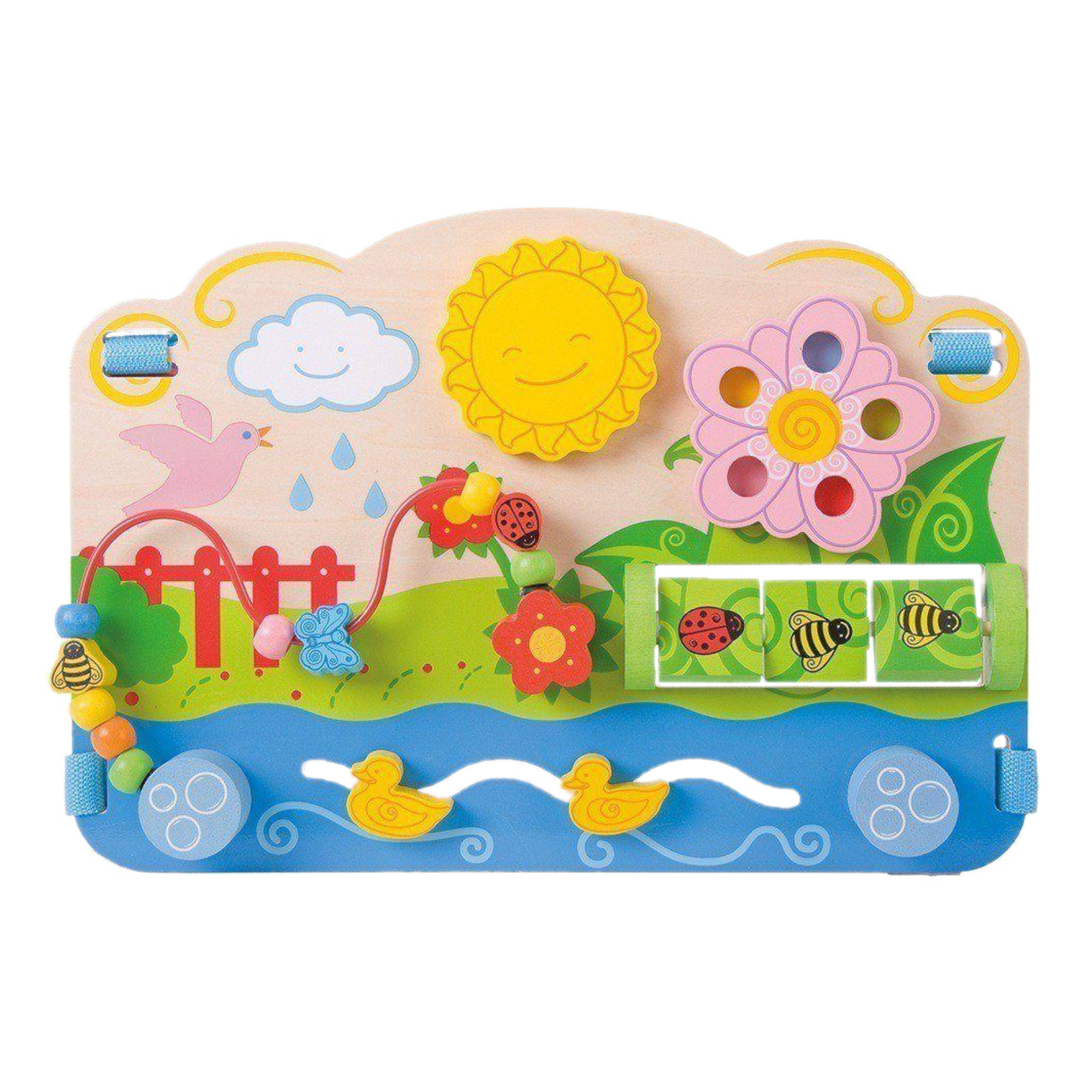 Activiteitenbord - Bloemen