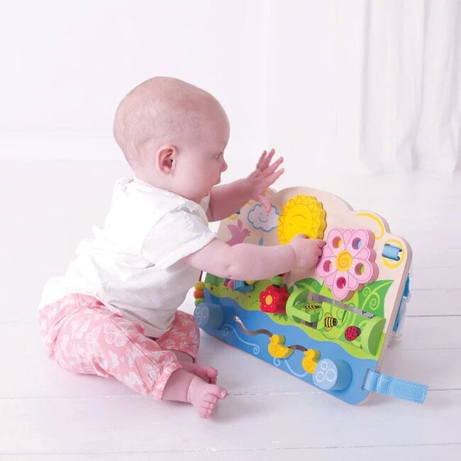 BigJigs Activiteitenbord - Bloemen