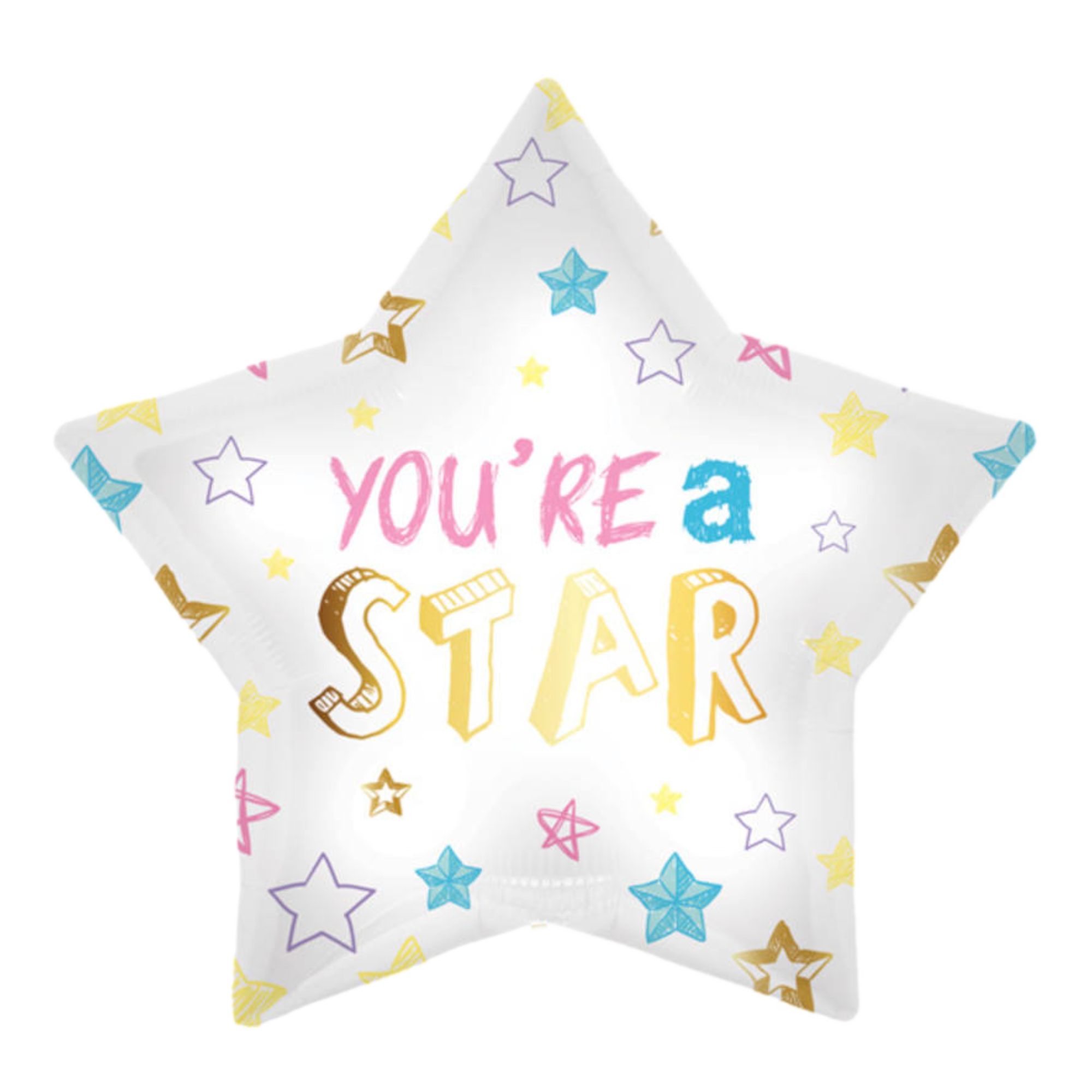 Folieballon - You're a star - 45cm