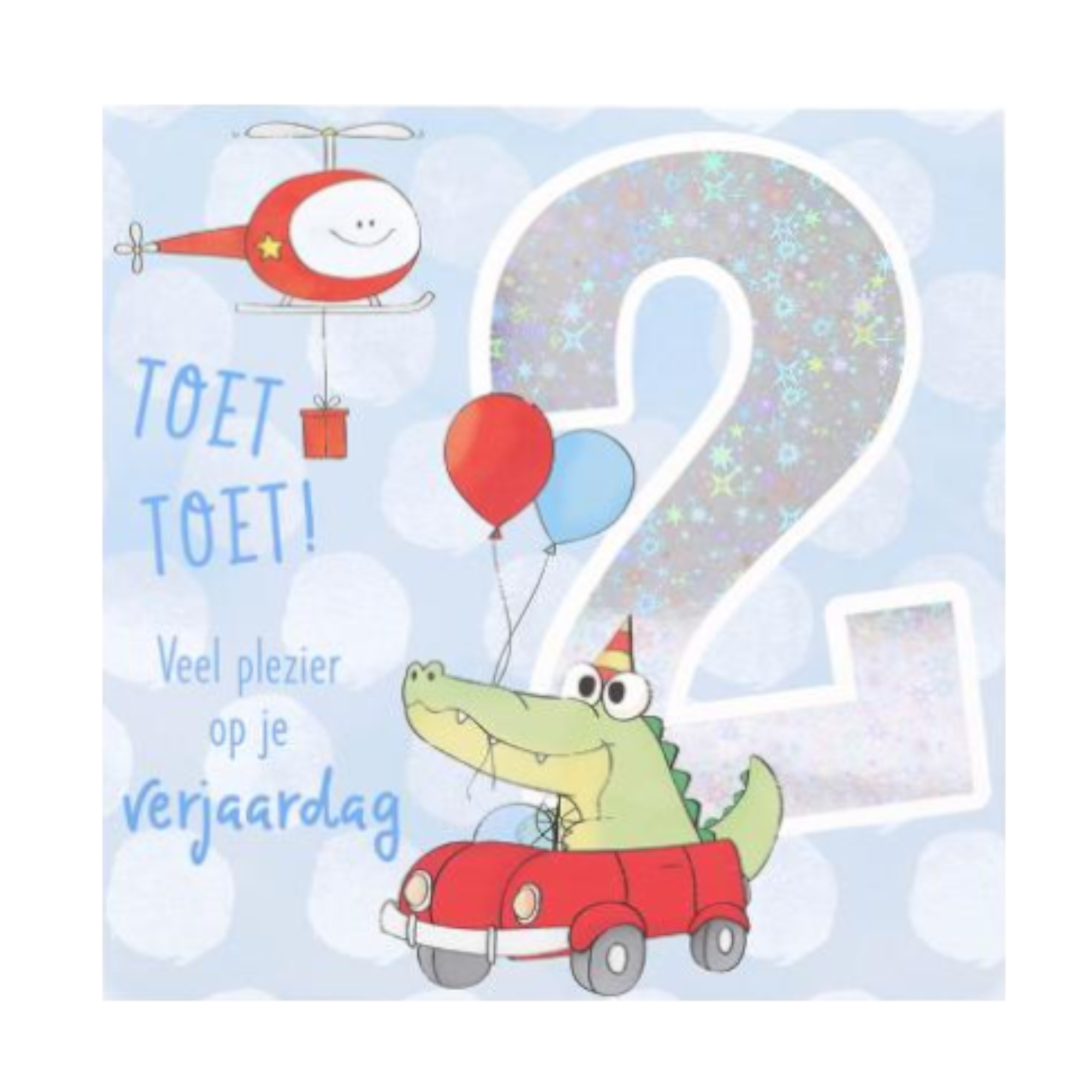 Kaart - Leeftijd & muziek - 2 jaar - Krokodil - 004A