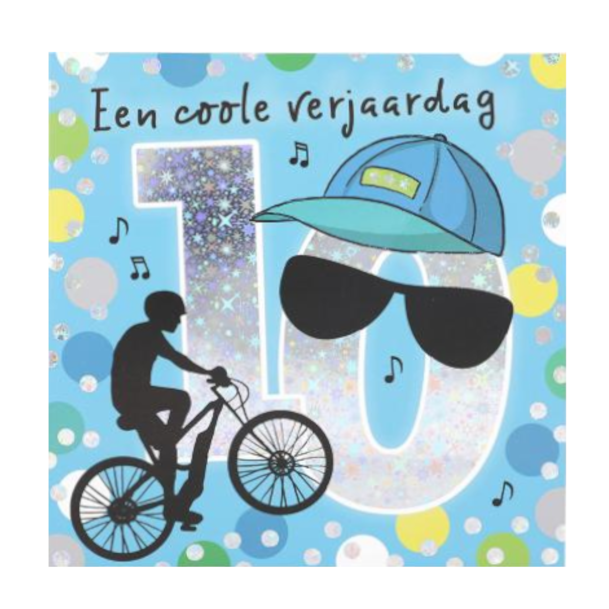 Kaart - Leeftijd & muziek - 10 jaar - Fiets - 020A