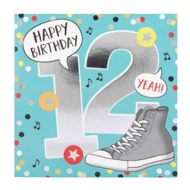 Depesche Kaart - Leeftijd & muziek - 12 jaar - 022A.