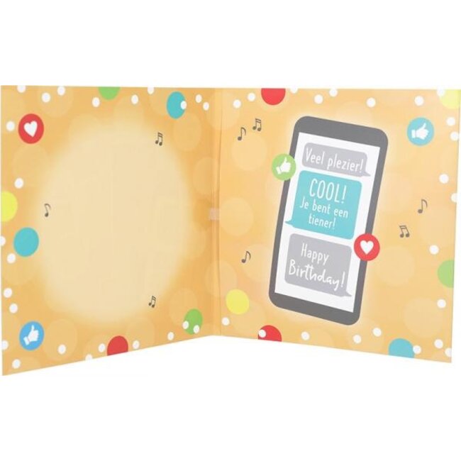 Depesche Kaart - Leeftijd & muziek - 13 jaar - 023A.