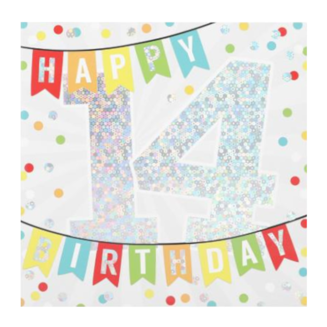 Depesche Kaart - Leeftijd & muziek - 14 jaar - 024A.