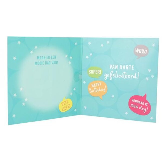 Depesche Kaart - Leeftijd & muziek - 19 jaar - 031A.