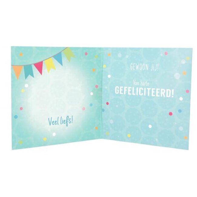 Depesche Kaart - 21 jaar - Leeftijd & muziek - 033A.