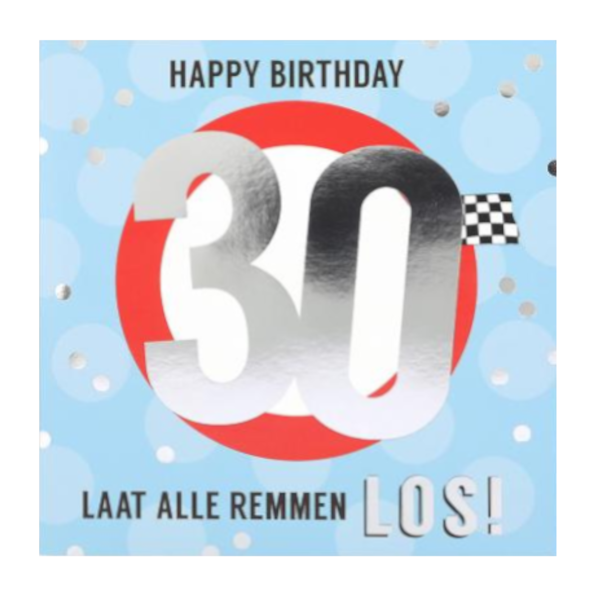 Kaart - Leeftijd & muziek - 30 jaar - Laat alle remmen los! - 036A.