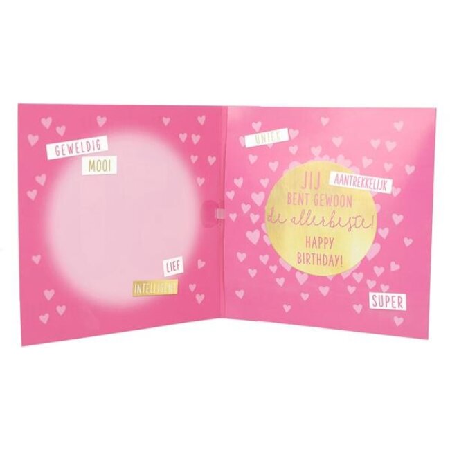 Depesche Kaart - Leeftijd & muziek - 50 jaar - Heel bijzonder, gewoon jij - 043A.