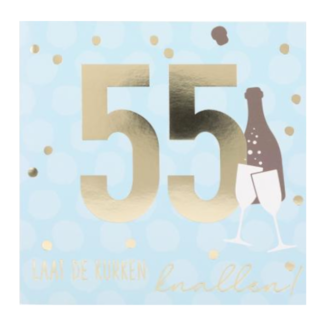 Depesche Kaart - Leeftijd & muziek - 55 jaar - 045A.