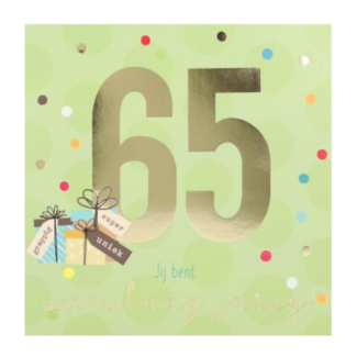 Depesche Kaart - Leeftijd & muziek - 65 jaar - 48A.