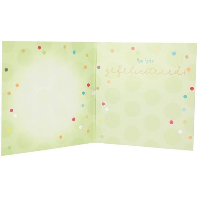 Depesche Kaart - Leeftijd & muziek - 65 jaar - 48A.