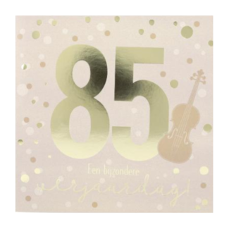 Depesche Kaart - Leeftijd & muziek - 85 jaar - 055A.