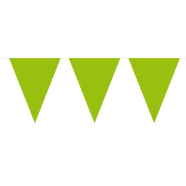 Folat Vlaggenlijn - Lichtgroen - 10m