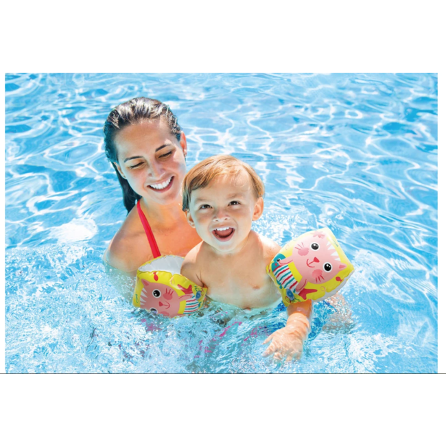 Intex Zwemarmbandjes - Poes - 1-3 jaar
