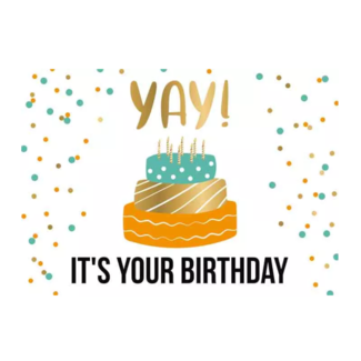 Artige Kaart - Yay it's your birthday - Daisy - DSY042