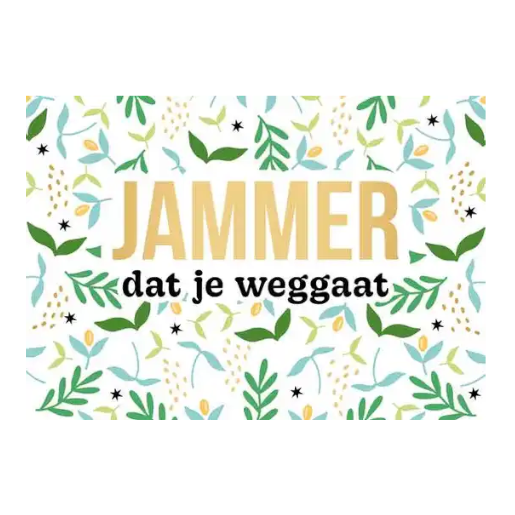 Kaart - Daisy - Jammer dat je weggaat - DSY009-A