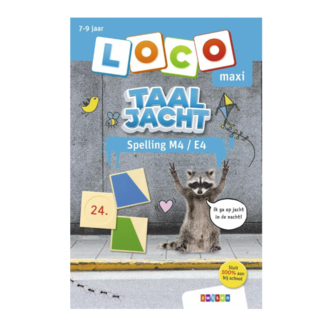 Loco Leerspellen Loco Maxi - Boekje - Taaljacht - Spelling - M4 / E4