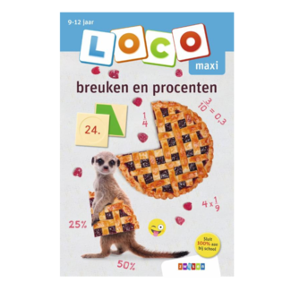 Loco Leerspellen Loco Maxi - Boekje - Breuken & procenten