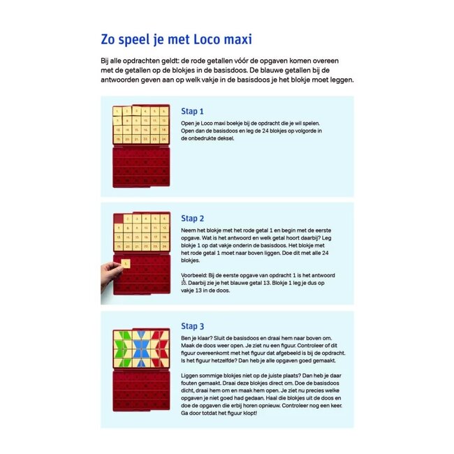 Loco Leerspellen Loco Maxi - Boekje - Breuken & procenten
