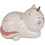 Out of the Blue Spaarpot - Poes - Eenhoorn - 17x12cm