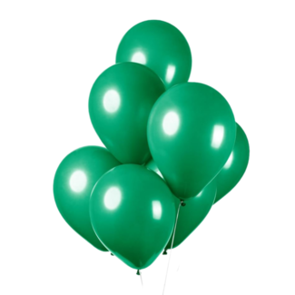 Fiesta Ballonnen - Donker groen - 30cm - 10st.