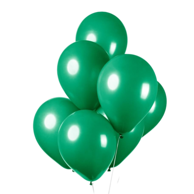 Fiesta Ballonnen - Fiësta - Donker groen - 30cm - 100st.