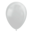 Fiesta Ballonnen - Zilver - Metallic - 30cm - 10st.