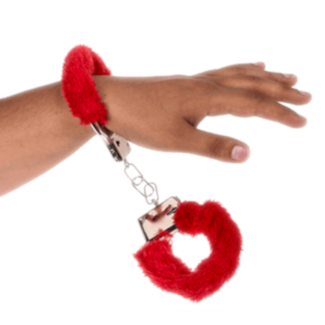 Out of the Blue Handboeien - Pluche - 1 set - Willekeurig geleverd