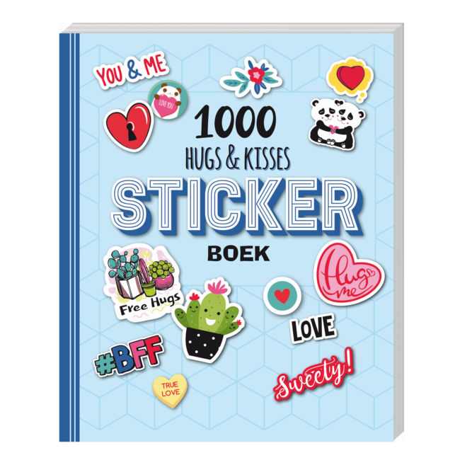 ImageBooks Boek - Stickerboek - 1000 hugs & kisses