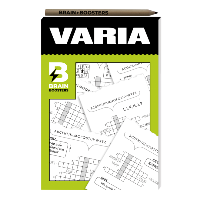 Interstat Puzzelblok - Varia - Met potlood