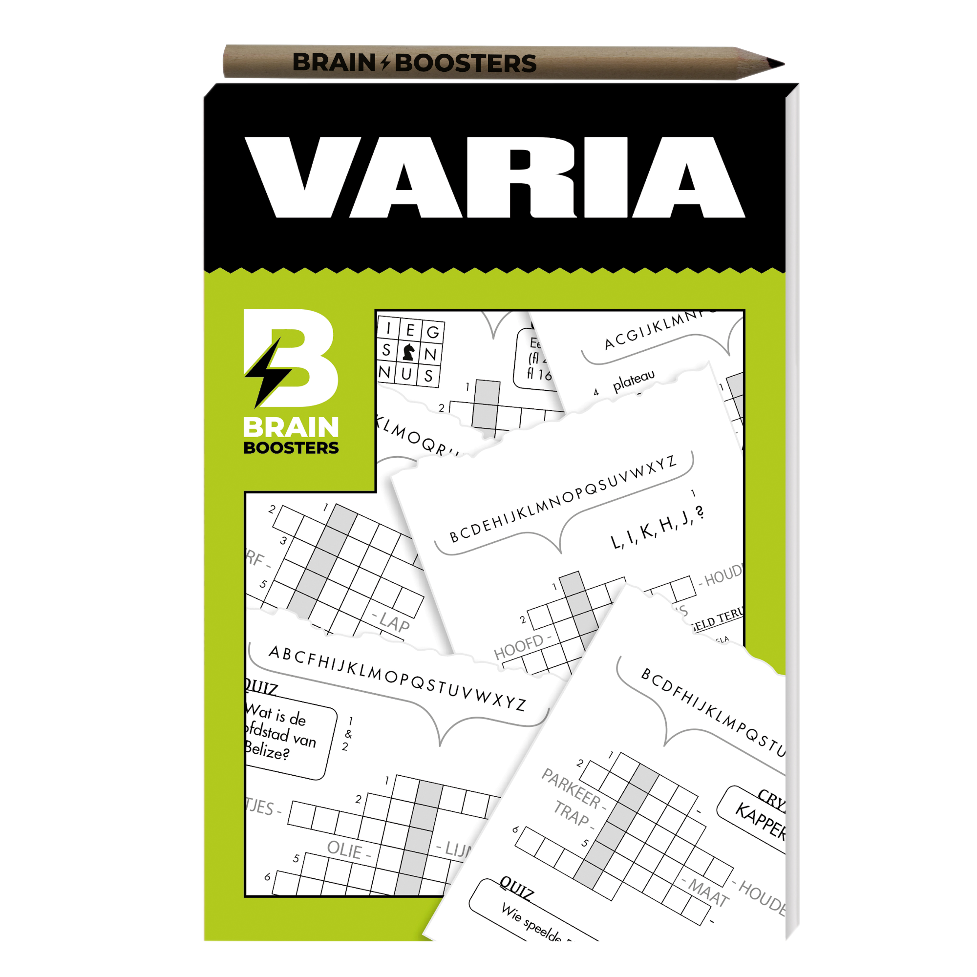 Puzzelblok - Varia - Met potlood