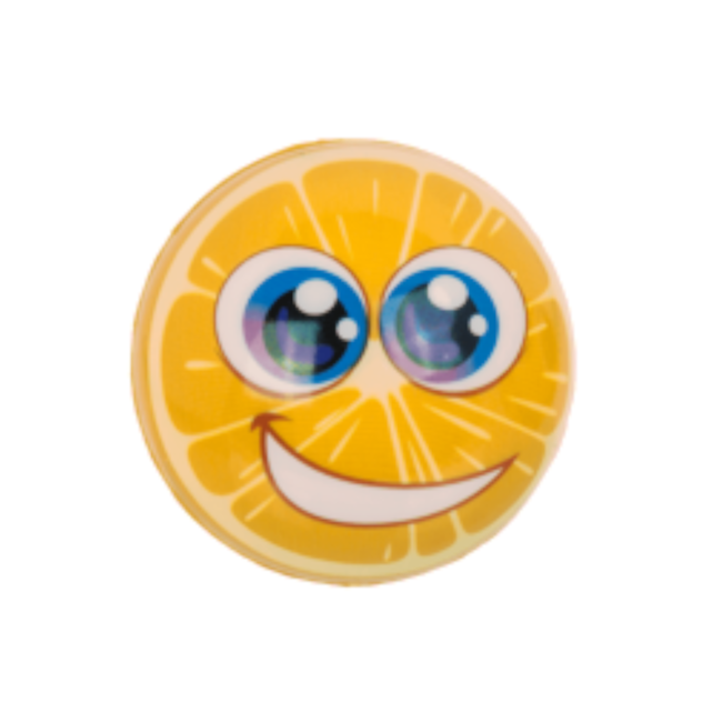 Out of the Blue Stuiterbal - Fruit - 6cm - 1st. - Willekeurig geleverd