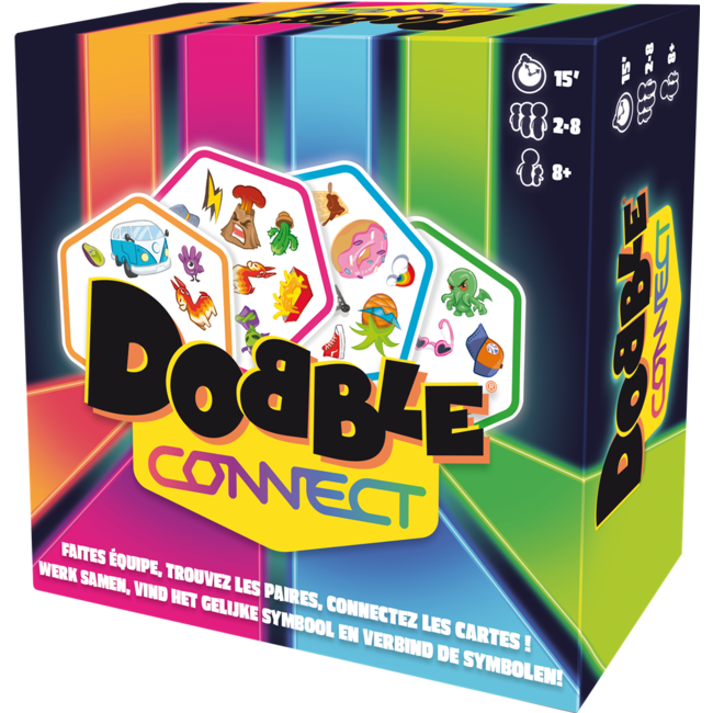 Asmodee Spel - Dobble - Connect - 8+