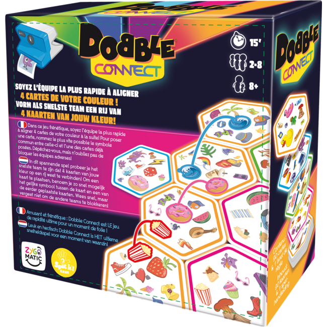 Asmodee Spel - Dobble - Connect - 8+