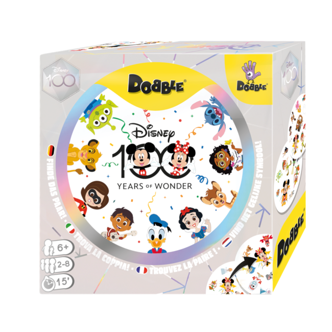 Asmodee Spel - Dobble - Disney 100th Anniversary - NL - 6+
