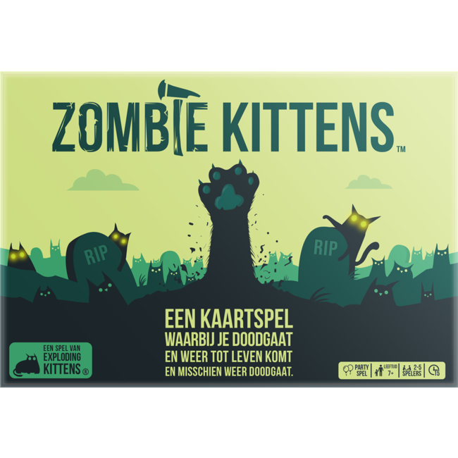 Spel - Zombie Kittens - NL - 7+