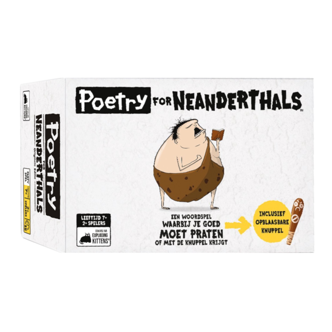 Asmodee Spel - Poetry for Neanderthals - NL