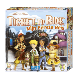 Asmodee Spel - Ticket to Ride - Mijn eerste reis - NL - 6+