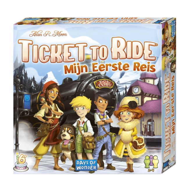 Asmodee Spel - Ticket to Ride - Mijn eerste reis - NL - 6+