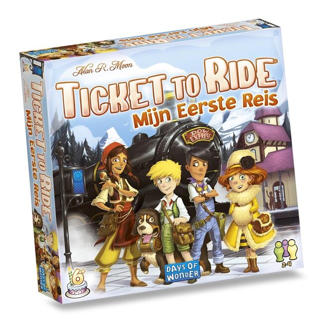 Asmodee Spel - Ticket to Ride - Mijn eerste reis - NL - 6+