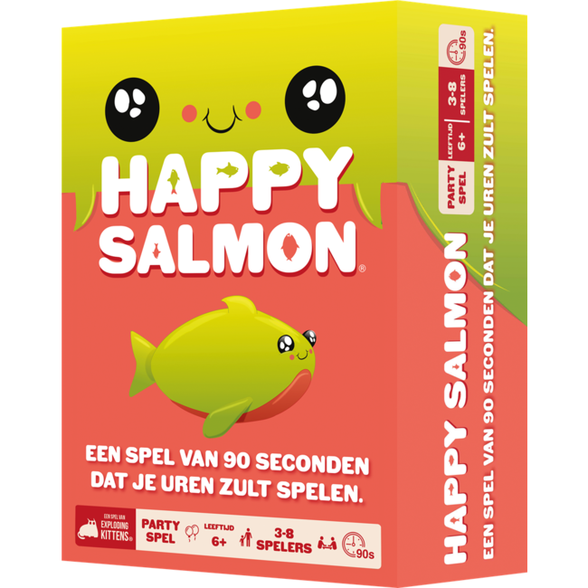 Spel - Happy salmon - 6+