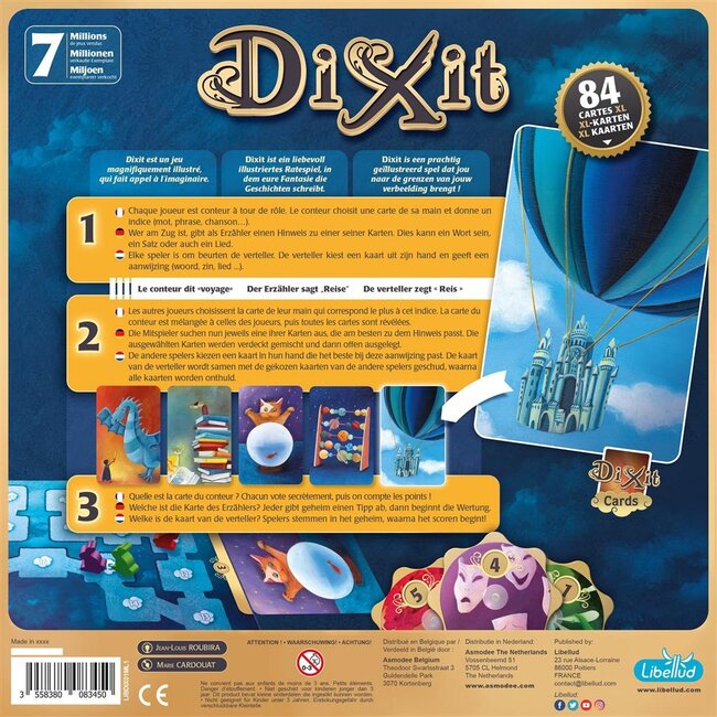 Asmodee Spel - Dixit - NL - 8+