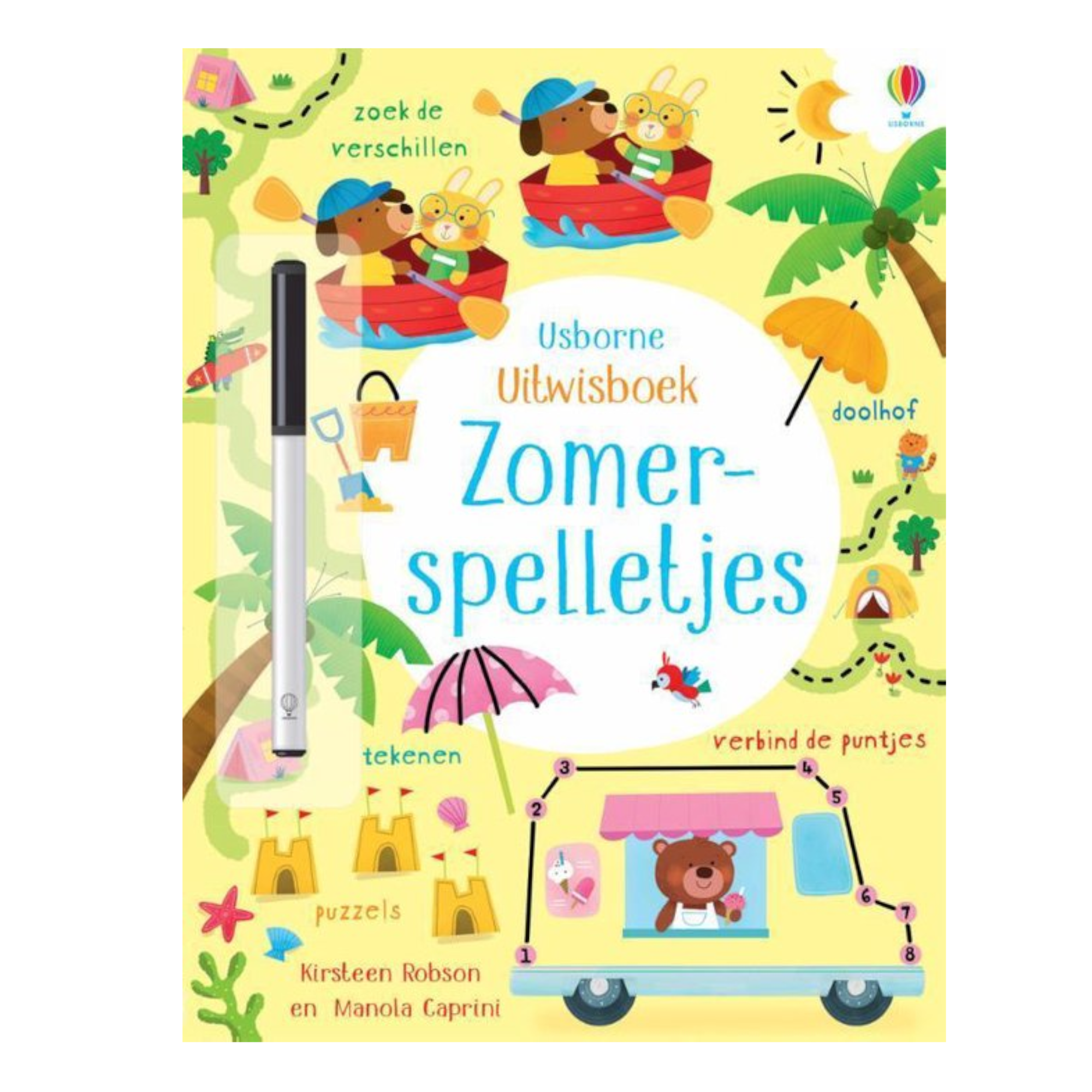 Boek - Uitwisboek - Zomerspelletjes