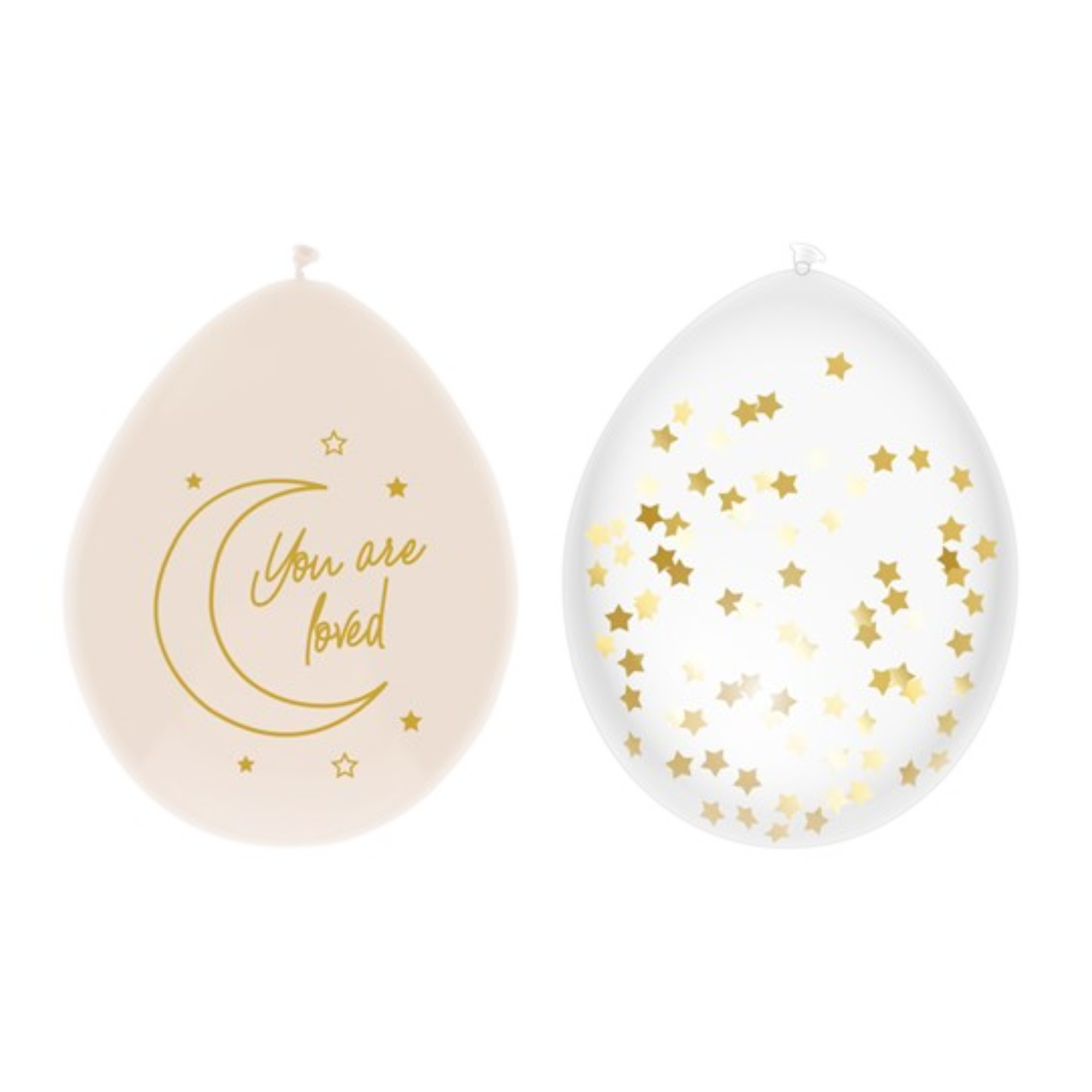 Ballonnen - Baby safari - You are loved - Naturel - 30cm - 6st