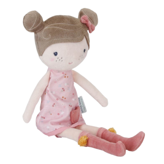 Little Dutch Pop - Knuffelpop - Rosa - Roze - 35cm