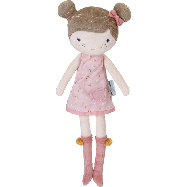 Little Dutch Pop - Knuffelpop - Rosa - Roze - 35cm