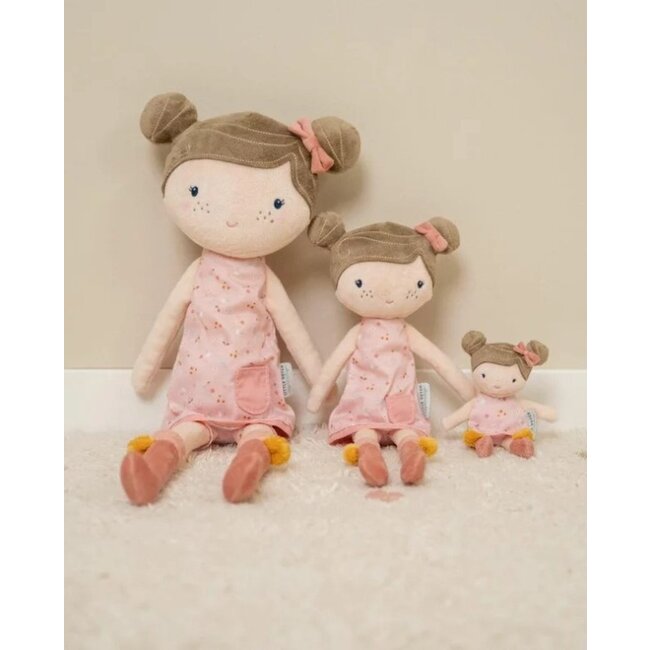 Little Dutch Pop - Knuffelpop - Rosa - Roze - 35cm
